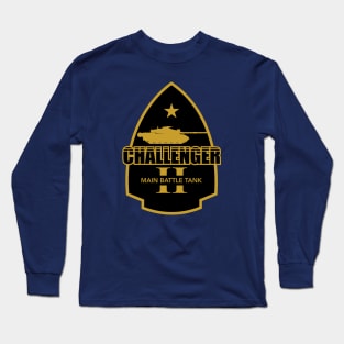 Challenger 2 Tank Patch Long Sleeve T-Shirt